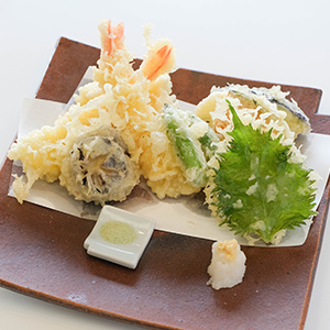 Tempura platter